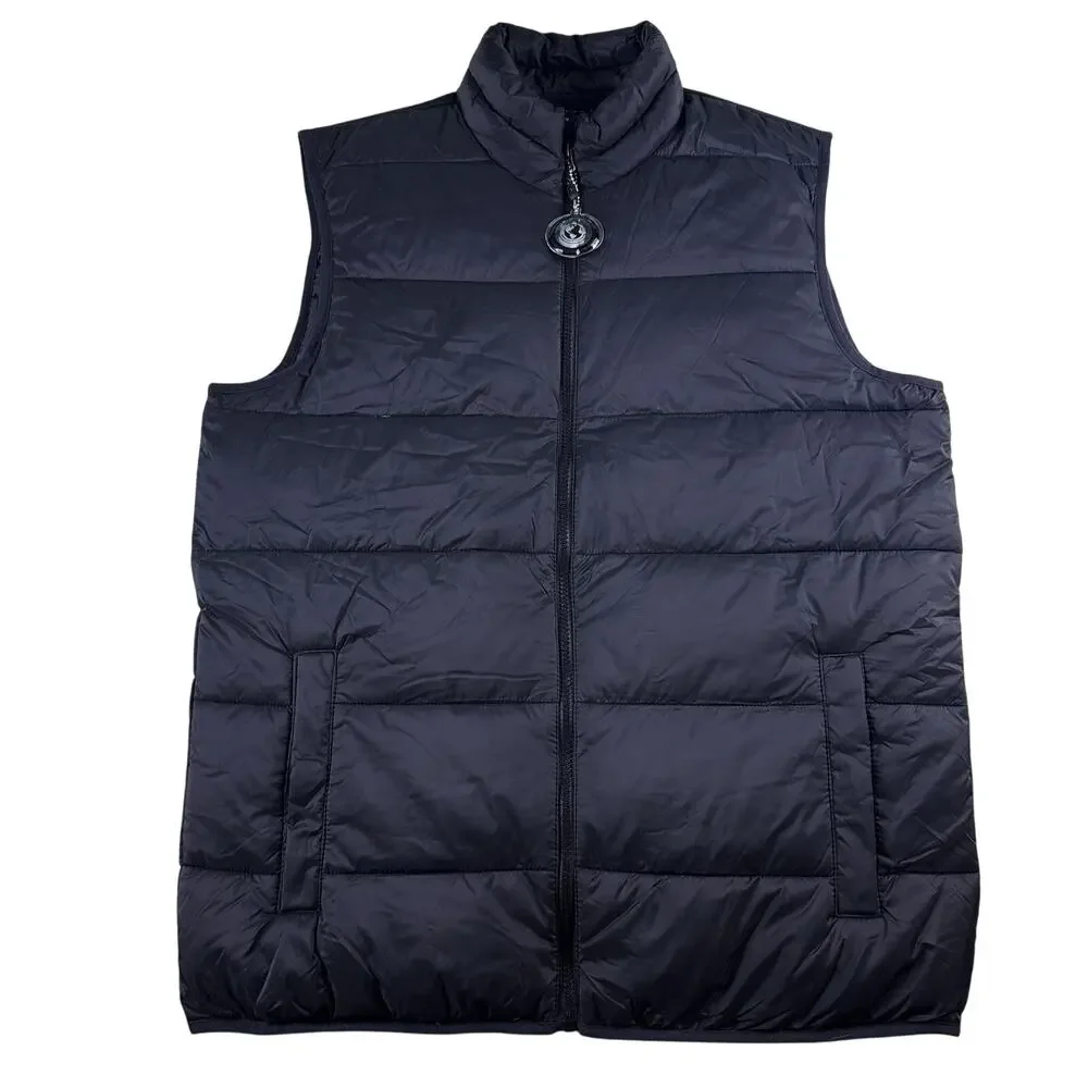 Black Puffer Vest Swiss tech Men’s size Medium